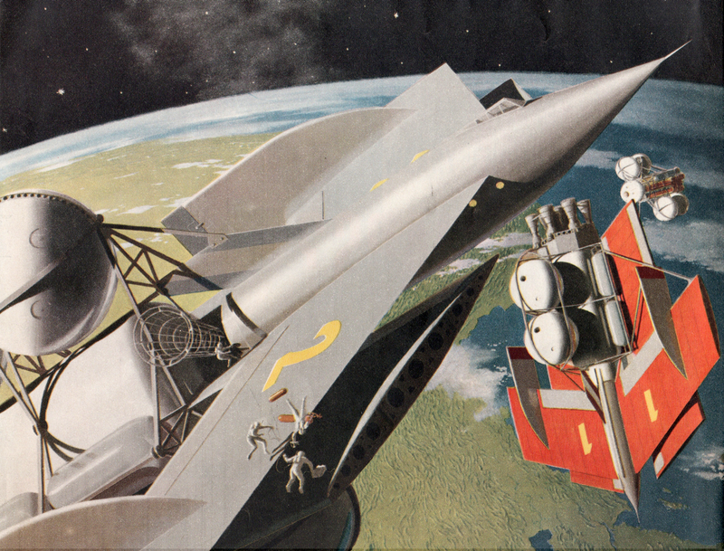 Illustration for article titled Wernher von Braun's Martian Chronicles